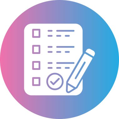 Belge simgesinin vektör illüstrasyonu