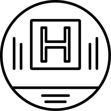 Bir binanın vektör illüstrasyonu