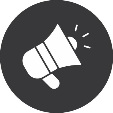 vektör sözcüsü Simgesi illüstrasyonu