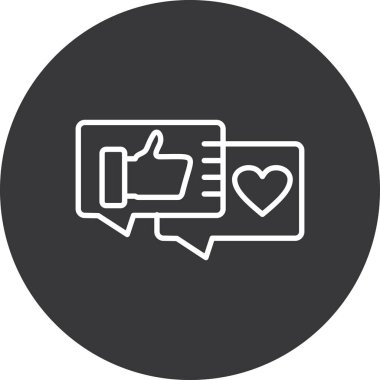 Simge vektör illüstrasyonu gibi