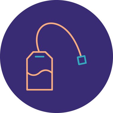 çanta web simgesi basit