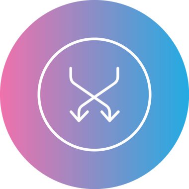 ok simgesinin vektör illüstrasyonu