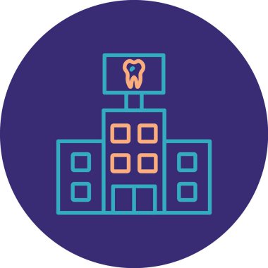 Modern b 'nin vektör illüstrasyonu