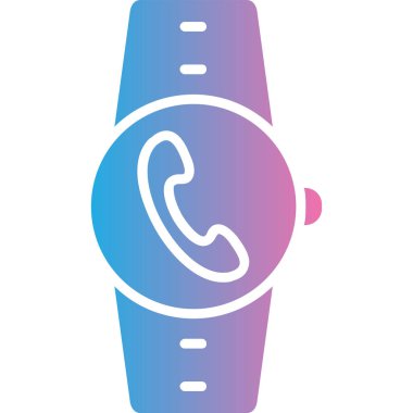 Modern saatin vektör illüstrasyonunda simge eksikliği