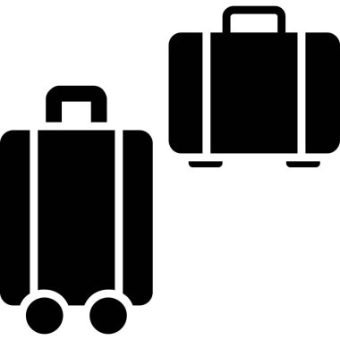 seyahat çanta vektör çizim