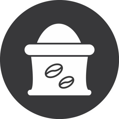 Kek simgesi, vektör illüstrasyonu basit tasarım