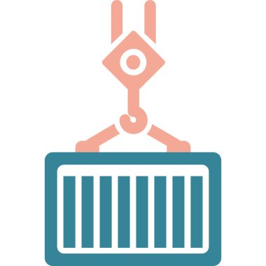 vinç kancası vektör illüstrasyonu