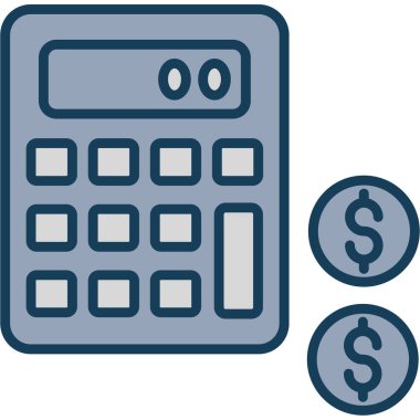 Hesap makinesi dolar simgesi