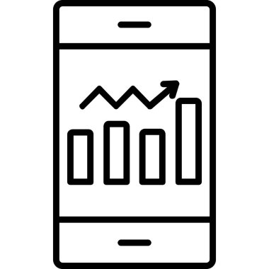 mobil simge vektör illüstrasyonu