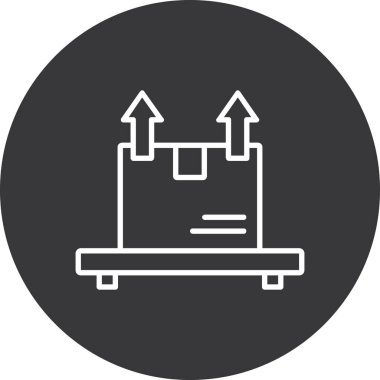 Modern oto tamir simgesinin vektör illüstrasyonu