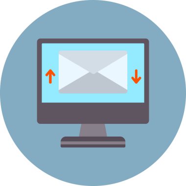 e-posta pazarlama vektör simgesi