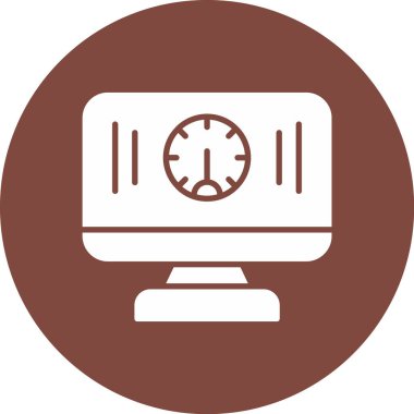 Modern dizüstü bilgisayarın vektör illüstrasyonu