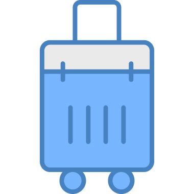 Bagaj valizi seyahat simgesi