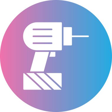 Modern oto tamir simgesinin vektör illüstrasyonu