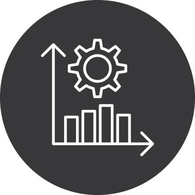 seo modern simgesinin vektör illüstrasyonu