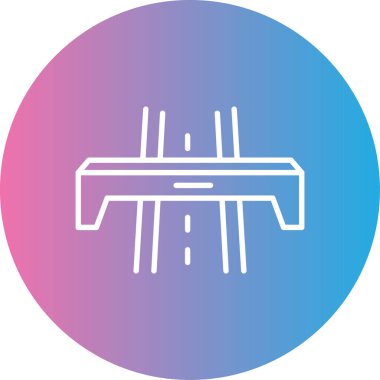 Modern b 'nin vektör illüstrasyonu eksik simgesi