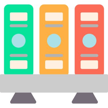 sunucu vektör simgesi, modern biçim