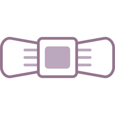 Modern bir simgenin vektör illüstrasyonu