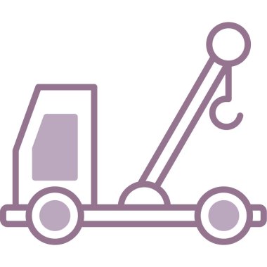 scooter simgesi vektör illüstrasyonu