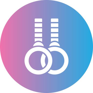 Tıbbi yetersizliğin modern simgesinin vektör illüstrasyonu