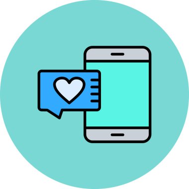 cep telefonu vektör simgesi