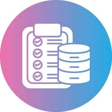 veritabanı simgesi çizimi