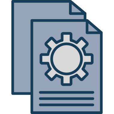 dosya vektör illüstrasyonu