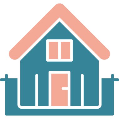 ev simgesi vektör illüstrasyonu