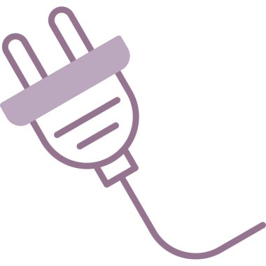 elektrik dolgu hattı simgesi, enerji ve elektrik