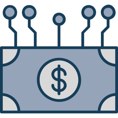 para simgesi vektör illüstrasyonu