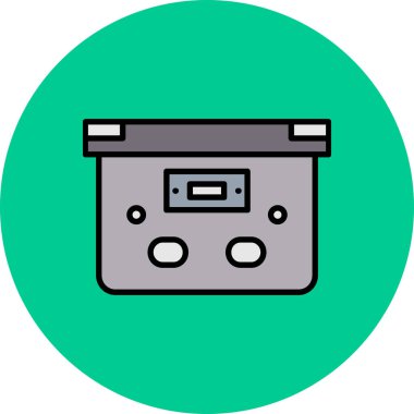 CD mi? Basit illüstrasyon, modern biçim