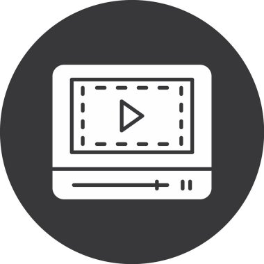 seo modern simgesinin vektör illüstrasyonu