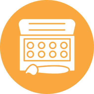 Modern b 'nin vektör illüstrasyonu eksik simgesi