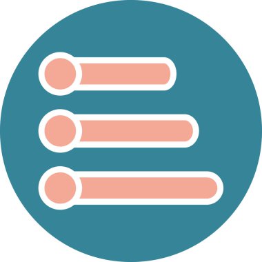 Termometre. Web simgesi basit illüstrasyon