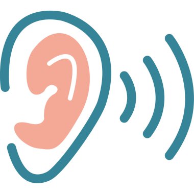 İnsan kulağı simgesi, dış hat biçimi