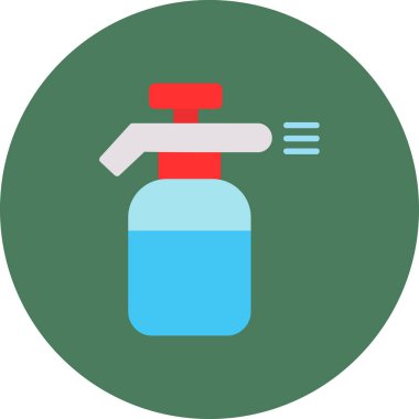 Sprey. Web simgesi basit illüstrasyon