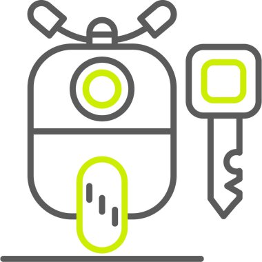 doğalgaz ikonu ana hatlarıyla doldurulmuş