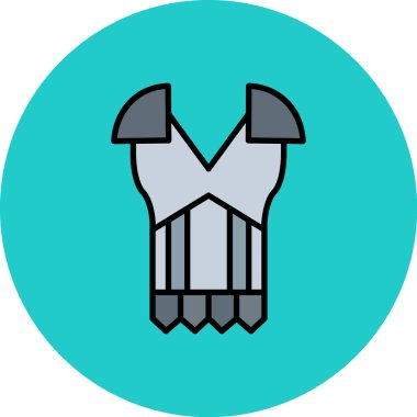 Bir b eksikliği simgesinin vektör çizimi