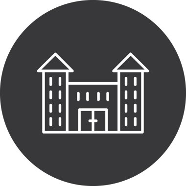 Yapı simgesinin vektör illüstrasyonu