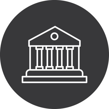 Vektör Bankası Simgesi illüstrasyonu