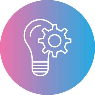 Resim fikri simgesi, modern biçim