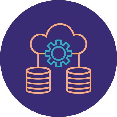 seo modern simgesinin vektör illüstrasyonu