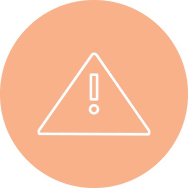 uyarı işareti vektör illüstrasyonu