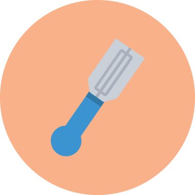 fırça. Web simgesi basit illüstrasyon