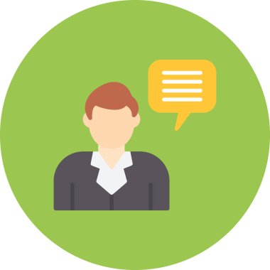 İş adamının vektör illüstrasyonu