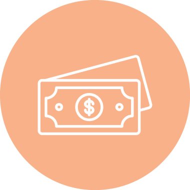 m-cüzdan simge vektör çizim