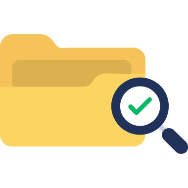 belge simgesi vektör illüstrasyonu