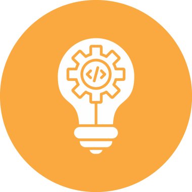 ampul simgesi vektör illüstrasyonu