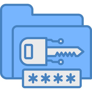 vektördeki parola anahtarı simgesi