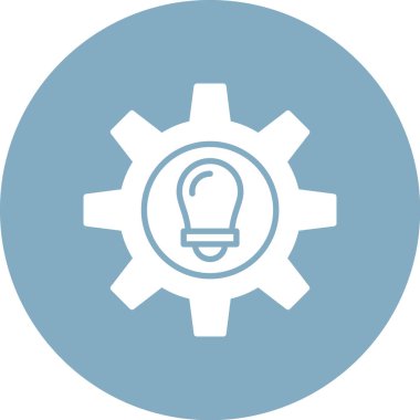 ampul simgesi vektör illüstrasyonu